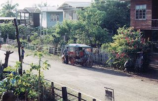 Baan Phon Wai, Blick von Uwes Balkon