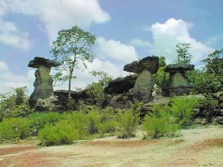 Pha Taem Nationalpark in der Nähe von Ubon